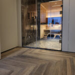 Narrow Strip Nevis Oak Herringbone Wood Flooring