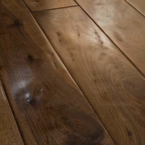 Dark Aged Hand Distressed European Walnut Wood Flooring