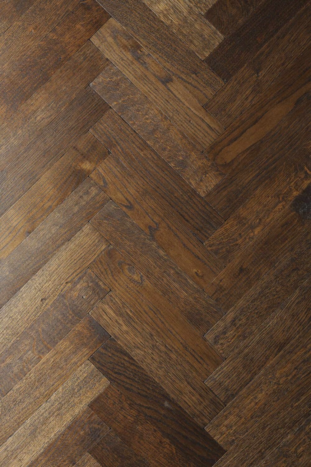 1916 Solid Distressed Herringbone Wood Flooring