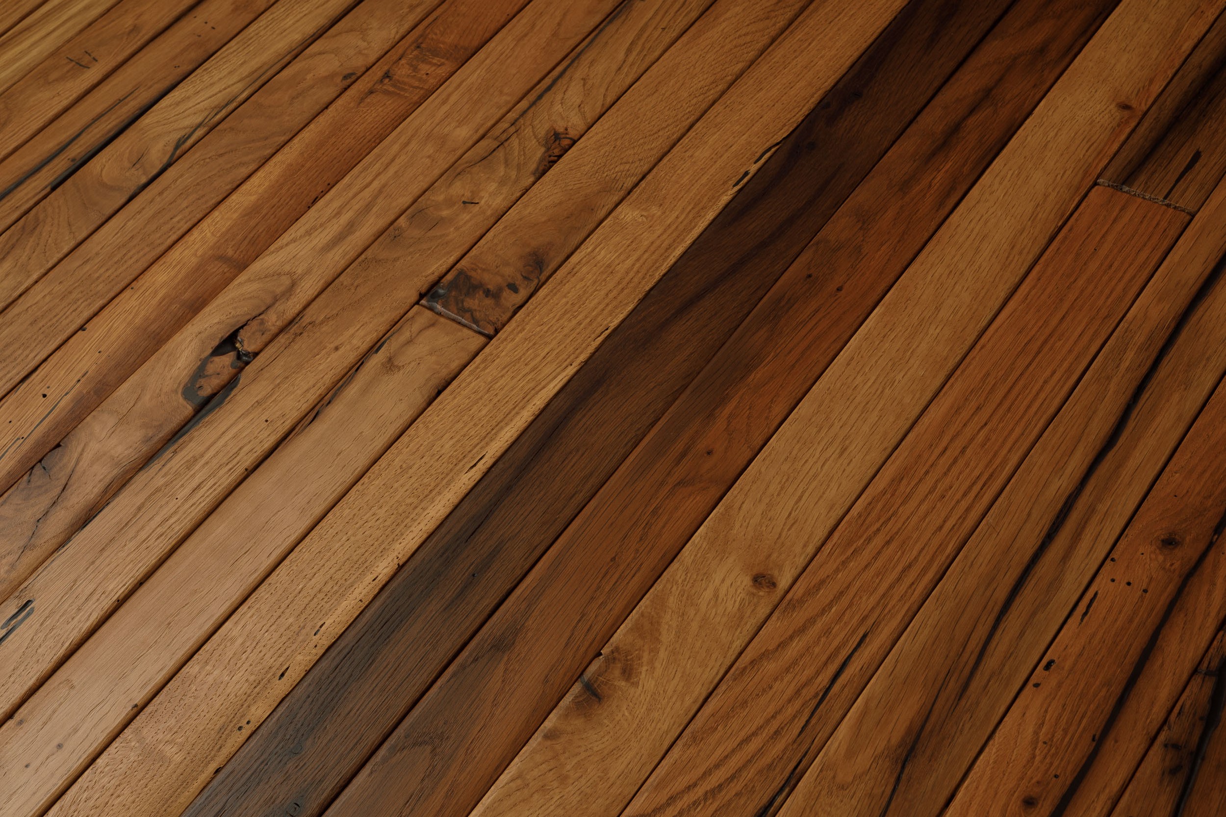 Reclaimed Oak Narrow Strip Engineered, Narrow Plank Hardwood Flooring